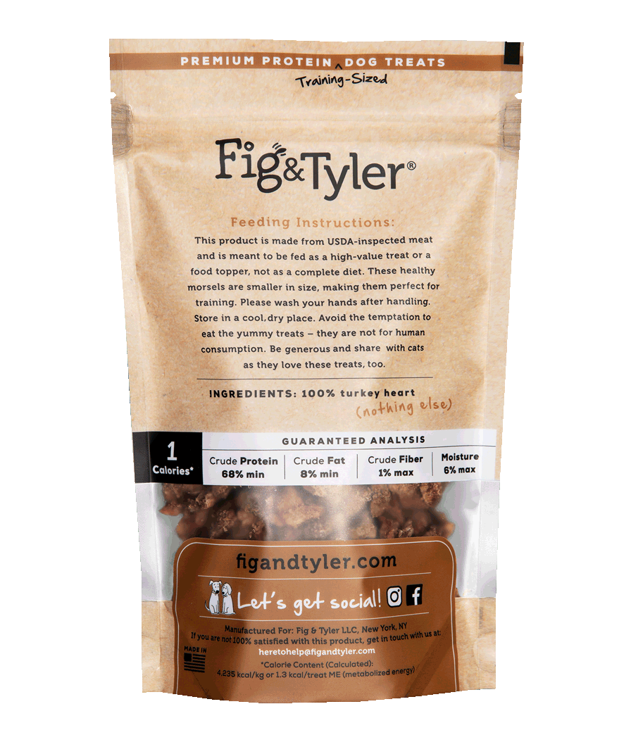 Fig & Tyler - Freeze-Dried Turkey Heart Morsels Image