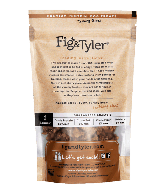 Fig & Tyler - Freeze-Dried Turkey Heart Morsels Image