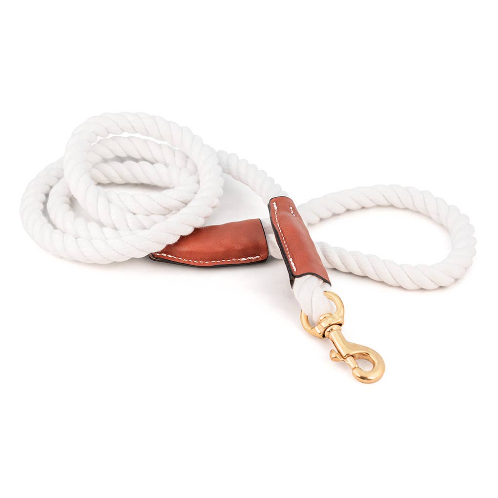 Auburn Leathercrafters - Cotton Rope Leash - Snap  Image