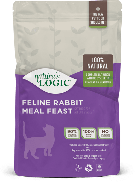 Nature Logic Feline Rabbit Meal Feast  Image