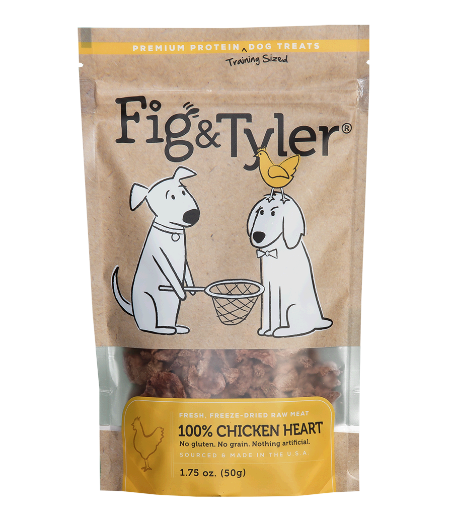 Fig & Tyler - Freeze-Dried Chicken Heart Morsels 1.75 oz. Image