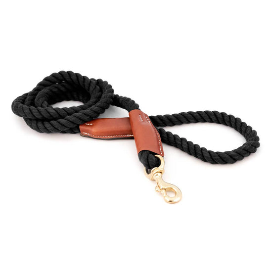 Auburn Leathercrafters - Cotton Rope Leash - Snap  Image