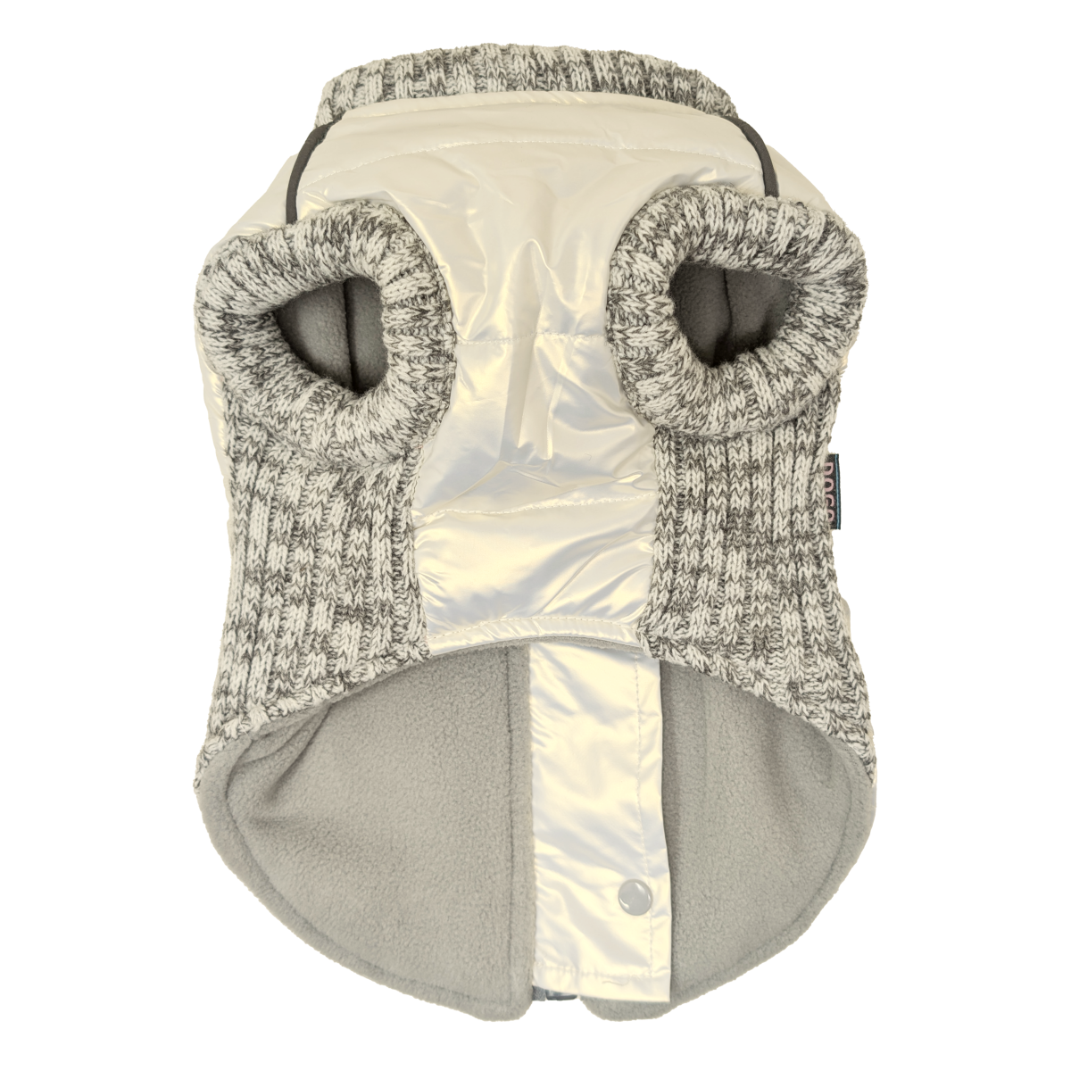 Dogo Pet - Runner Coat Metallic Pearl White Image