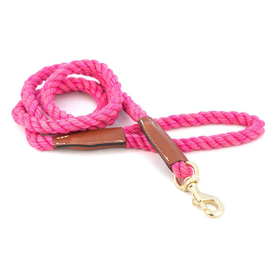 Auburn Leathercrafters - Cotton Rope Leash - Snap  Image