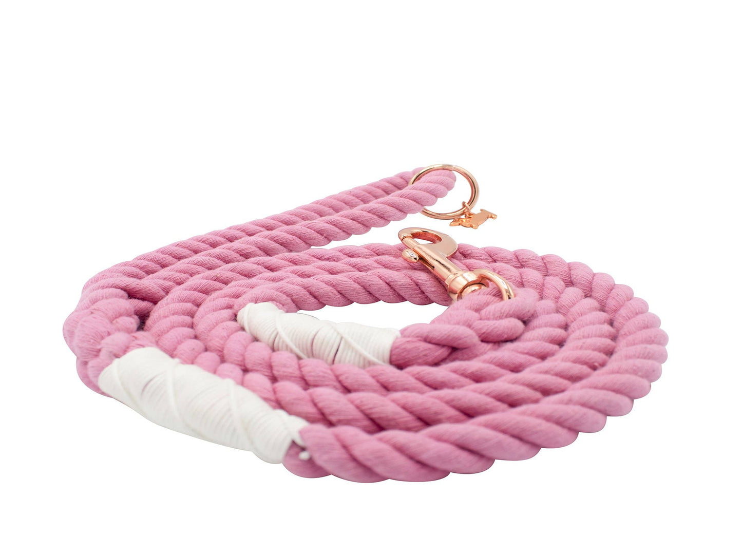 SASSY WOOF - Dog Rope Leash - Cotton Candy Image