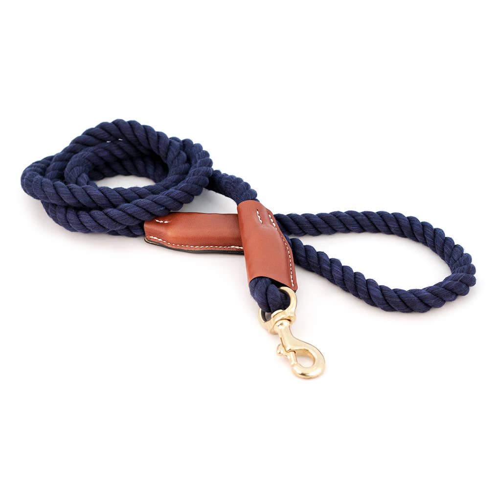 Auburn Leathercrafters - Cotton Rope Leash - Snap  Image