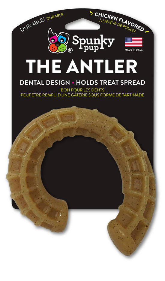 Load image into Gallery viewer, Spunky Pup - Hard Chew Nylon Antlers - Made in the USA Image
