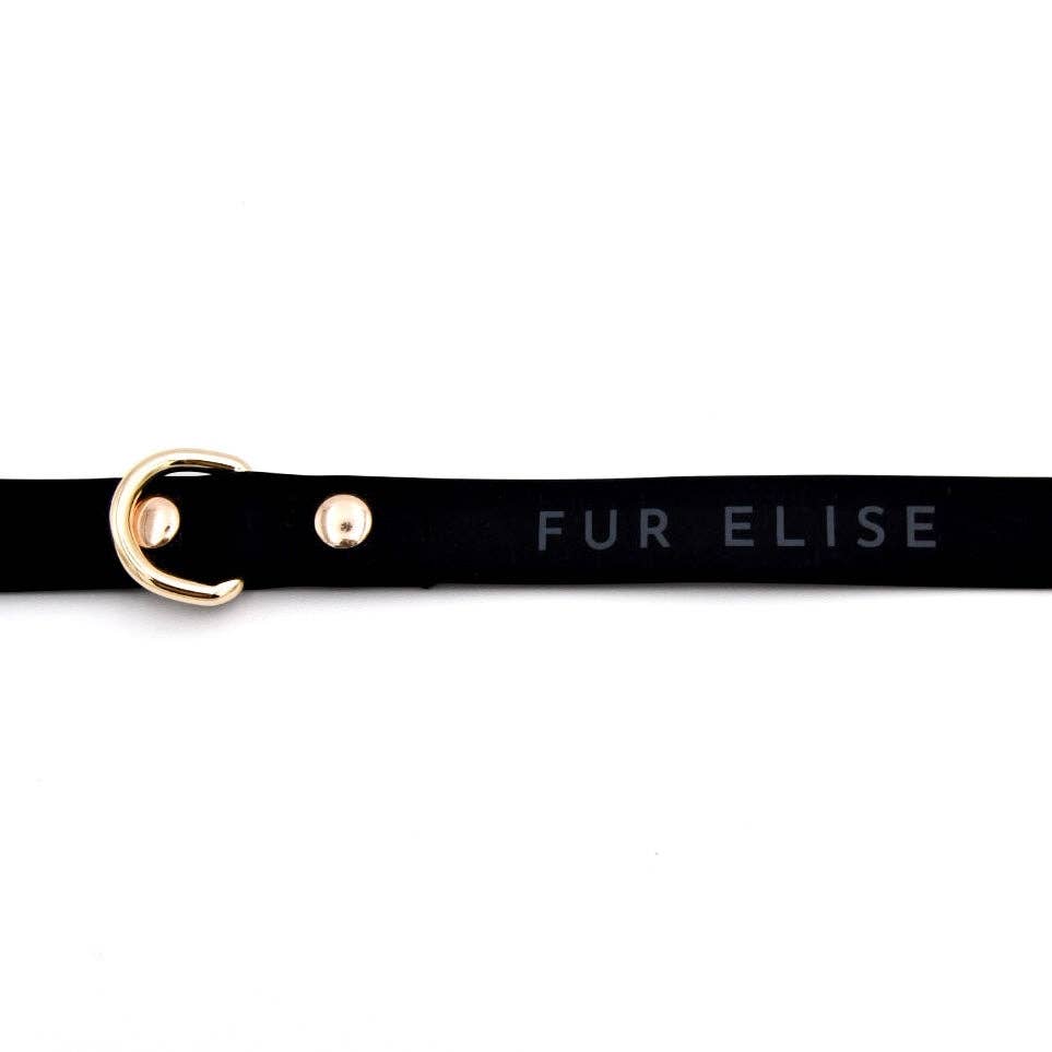 Fur Elise Pets - Elise Leash - Noir Image