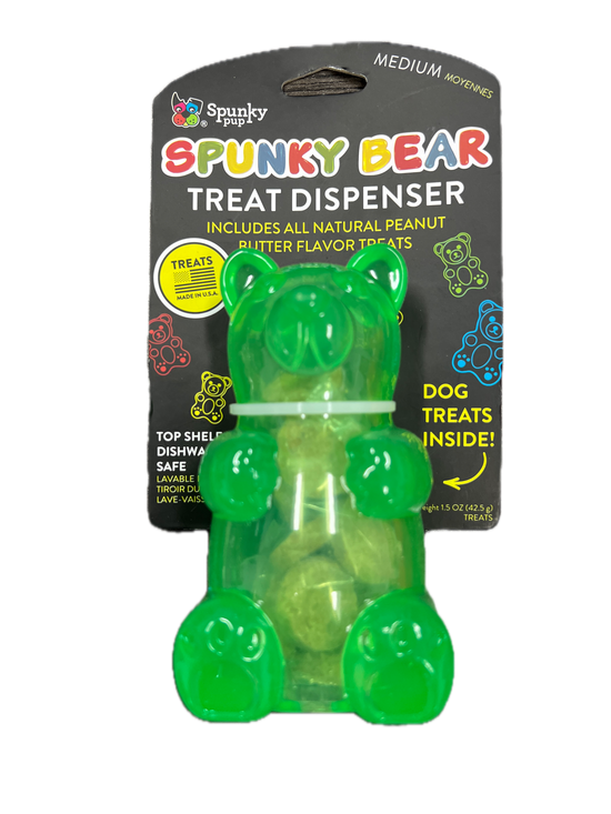Load image into Gallery viewer, Spunky Pup - Spunky&amp;#39;s Gummy Bears Treat Dispensing Image
