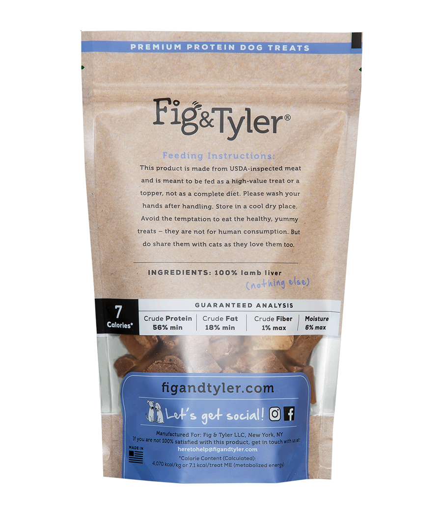 Fig & Tyler - Freeze-Dried Lamb Liver Morsels Image