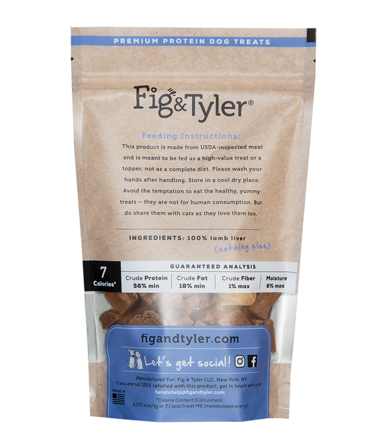 Fig & Tyler - Freeze-Dried Lamb Liver Morsels Image