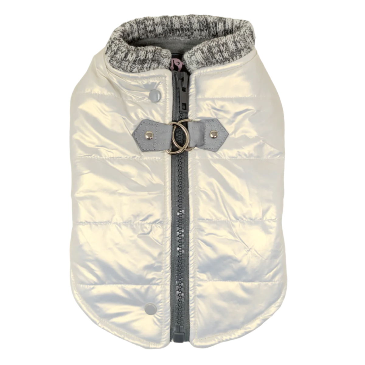 Dogo Pet - Runner Coat Metallic Pearl White Image