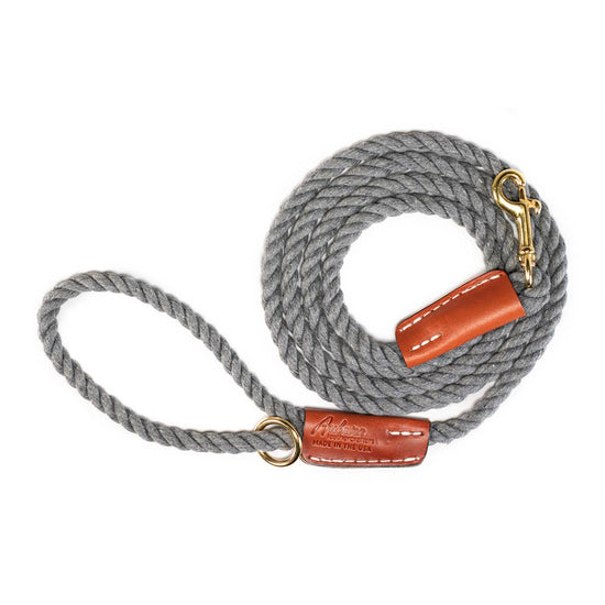 Auburn Leathercrafters - Cotton Rope Leash - Snap  Image