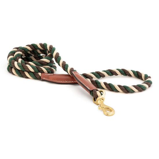 Auburn Leathercrafters - Cotton Rope Leash - Snap  Image