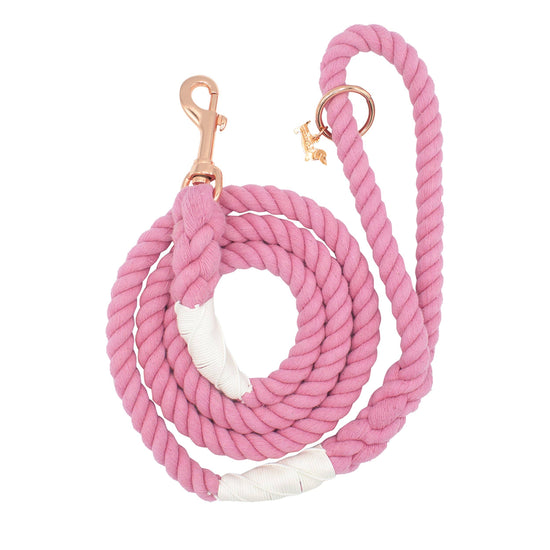 SASSY WOOF - Dog Rope Leash - Cotton Candy Image