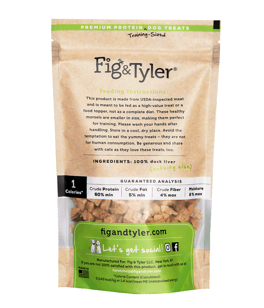 Fig & Tyler - Freeze-Dried Duck Liver Morsels Image