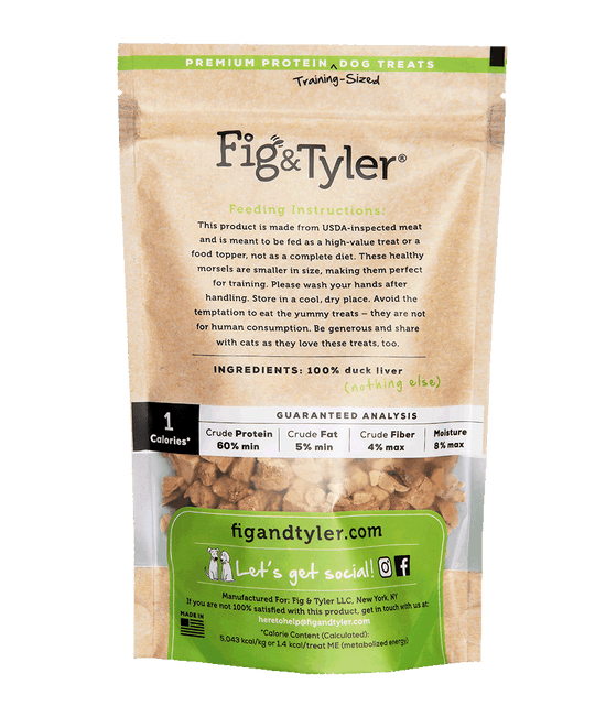 Fig & Tyler - Freeze-Dried Duck Liver Morsels Image