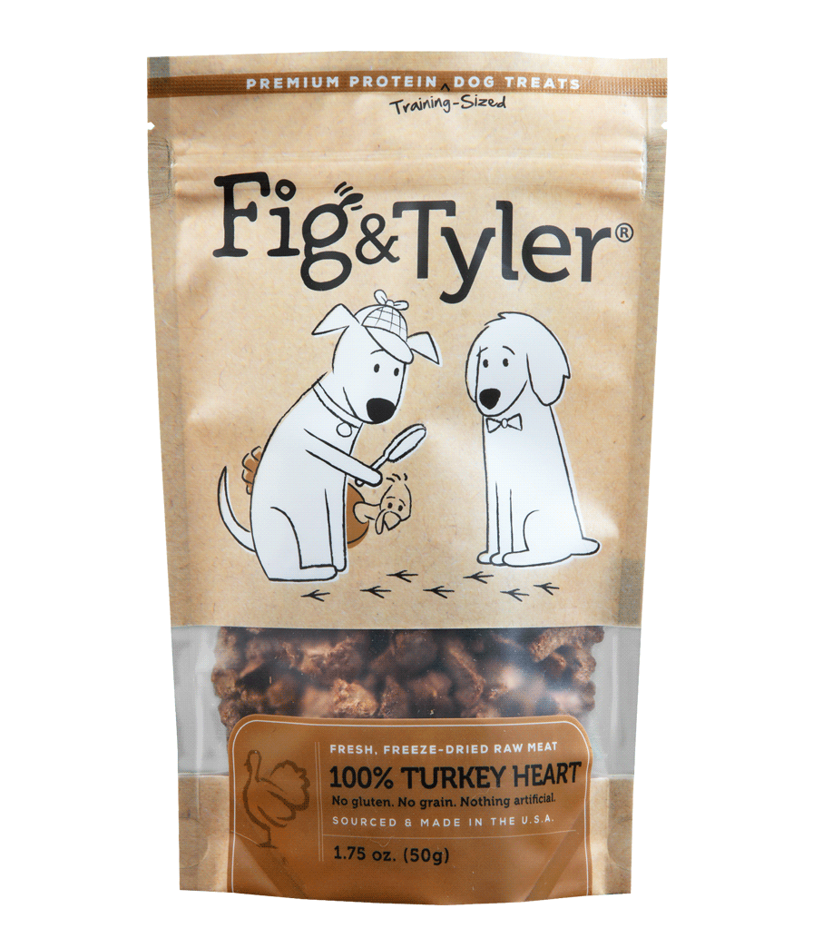 Fig & Tyler - Freeze-Dried Turkey Heart Morsels 1.75 oz. Image