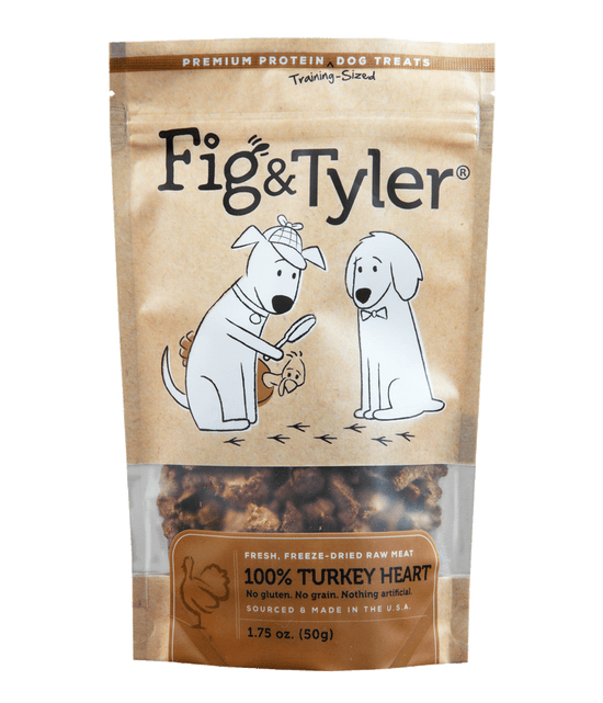 Fig & Tyler - Freeze-Dried Turkey Heart Morsels 1.75 oz. Image