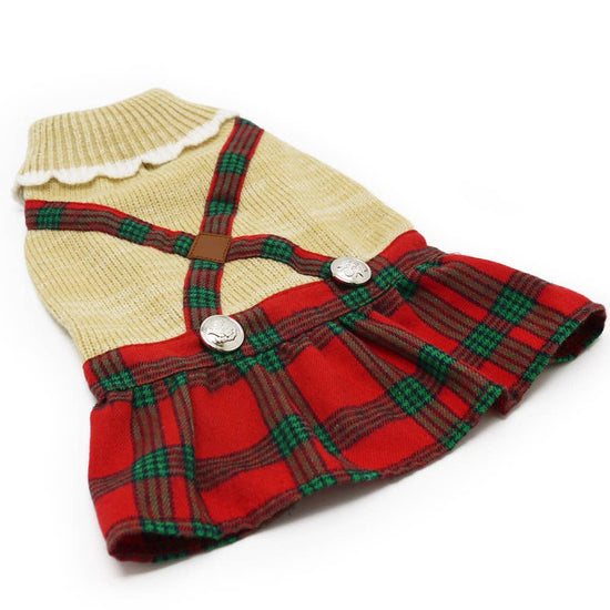 Dogo Pet - Holiday Plaid Dress Image