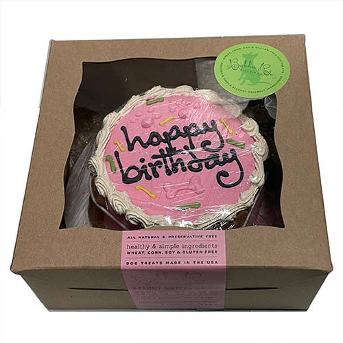 Bubba Rose Biscuit Co. - Pink Dog Cake (Shelf Stable)  Image