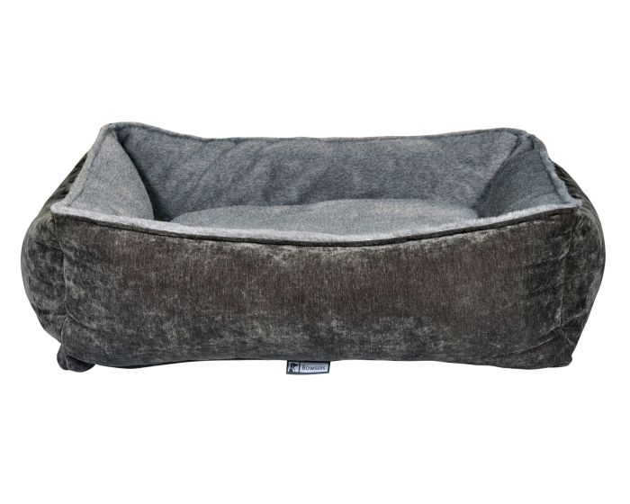 B Lounge Dog Bed Otter/Carbon Image