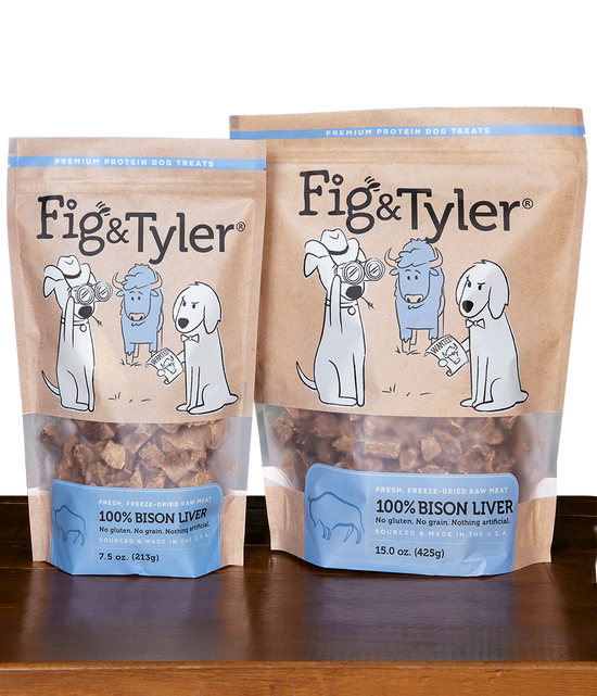 Fig & Tyler - Freeze-Dried Bison Liver Morsels Image