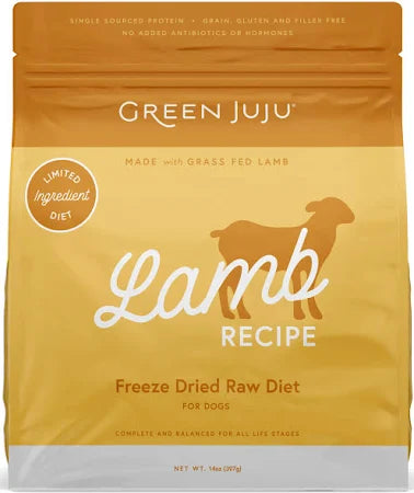 Green Juju Freeze Dried Raw Diet Lamb Image