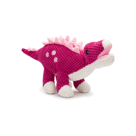 fabdog - Floppy Stegosaurus Plush Dog Toy  Image