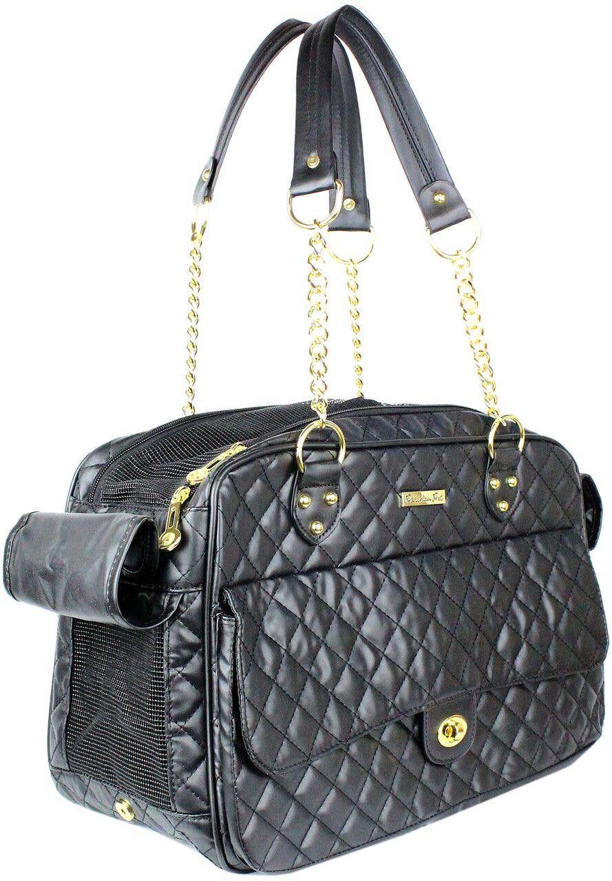 Chanel pet fashion carrier