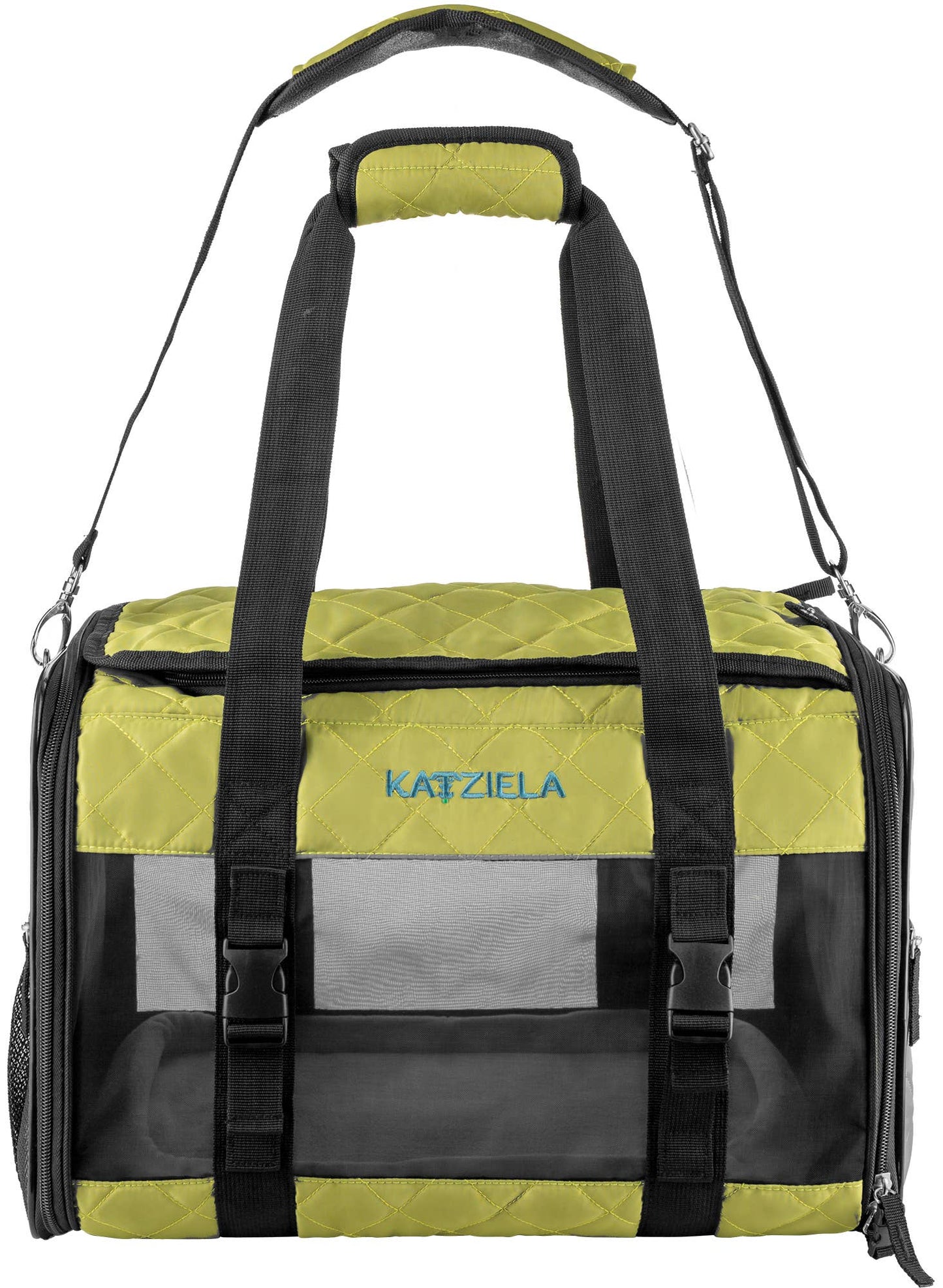 Katziela - QUILTED COMPANION - olive green  Image