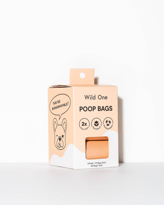 Wild One - Eco-Friendly Poop Bags- 60 Roll  Image